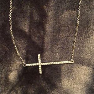 Never worn cross necklace